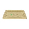 biodegradable bamboo pulp fresh food tray a01