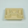 bamboo pulp fresh food container b002 21×18×3 mm fresh packaging