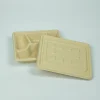 bamboo pulp fresh food container b002 21×18×3 mm fresh packaging