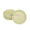 rp09 eco friendly bamboo pulp molded plate tableware