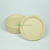 rp09 eco friendly bamboo pulp molded plate tableware