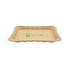 fresh food tray t11 | biodegradable bamboo pulp pork meat packaging