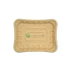 fresh food tray t11 | biodegradable bamboo pulp pork meat packaging
