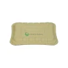 fresh food tray t11 | biodegradable bamboo pulp pork meat packaging