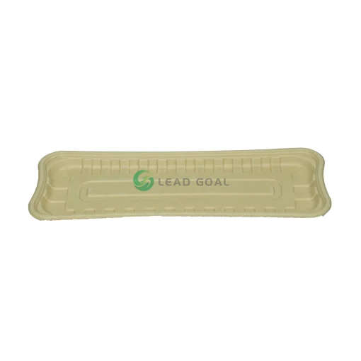 fresh food tray t13 | waterproof biodegradable bamboo pulp food tray