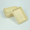 bamboo pulp 22×17×4 eco friendly container t22