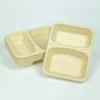 bamboo pulp 22×17×4 eco friendly container t23