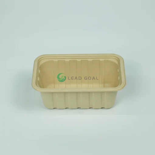 leadgoal t26 eco friendly bamboo pulp produce tray