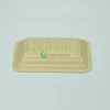t27 bamboo pulp produce tray 218×135×40 mm