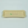leadgoal t29 bamboo fiber pulp produce tray for carrots