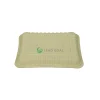 fresh food tray t30 | extra large bamboo pulp biodegradable meat & produce tray