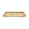 leadgoal t31 bamboo fiber pulp produce tray 27*14 mm